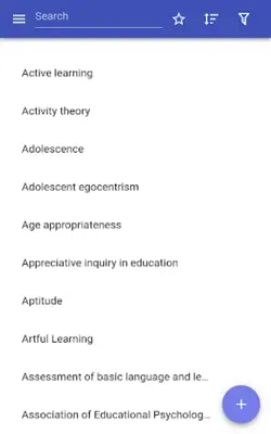 Educational psychology android App screenshot 8